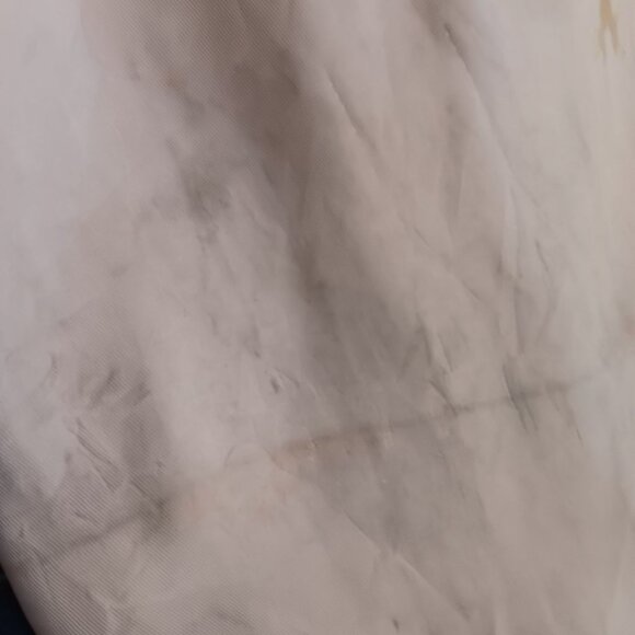 Vintage Men's Scarf 1940's Rayon Fringed Beau Brummel Petit Point Stag Deer 52" - Picture 8 of 12